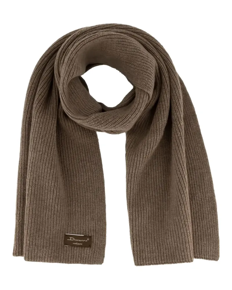 Doriani ribbed scarf - Braun Braun