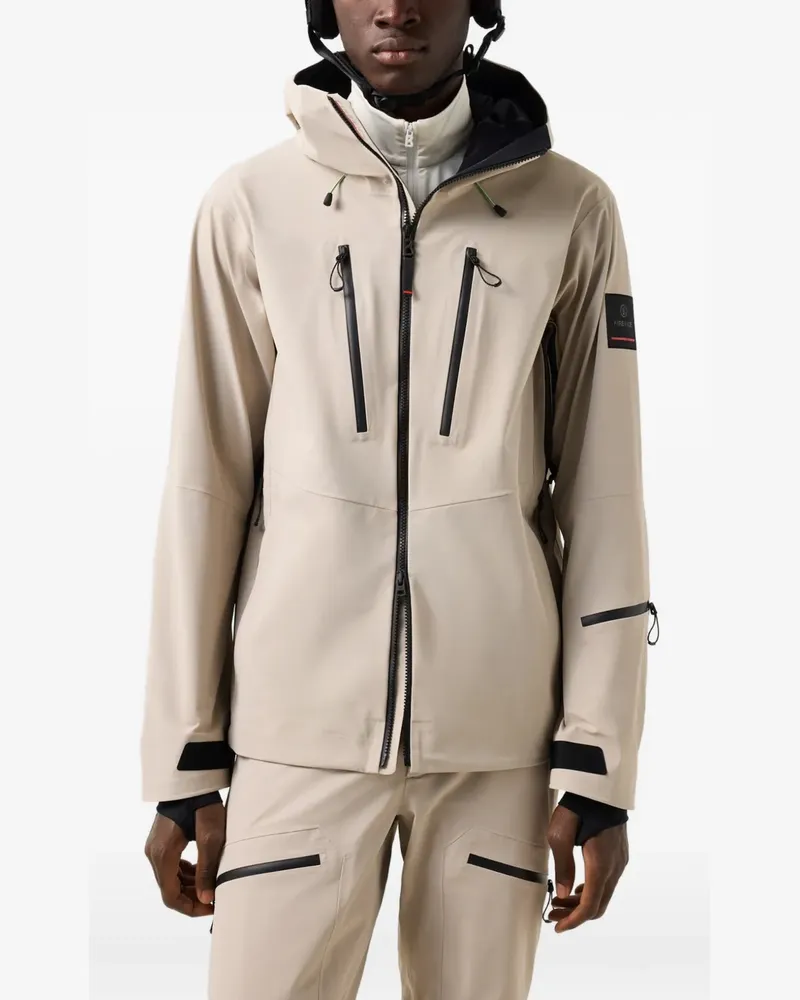 Bogner Fire & Ice Piaro Skijacke mit Kapuze - Nude Nude