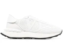 Sneakers mit Logo-Prägung - Weiß