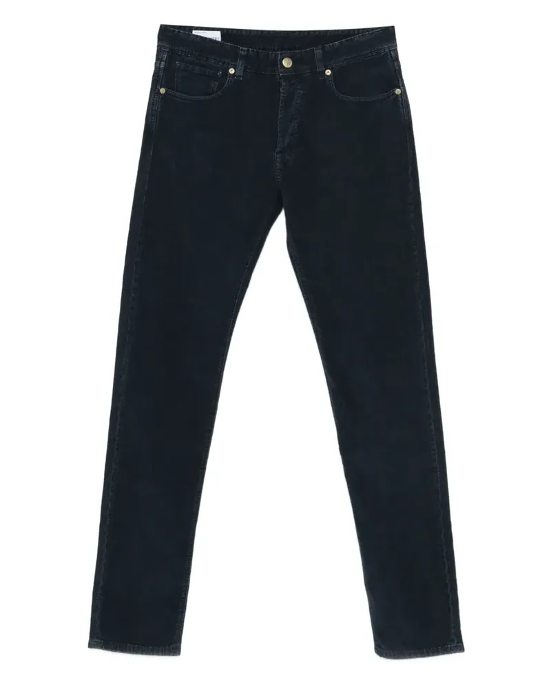 Incotex Hose mit Taschen - Blau Blau