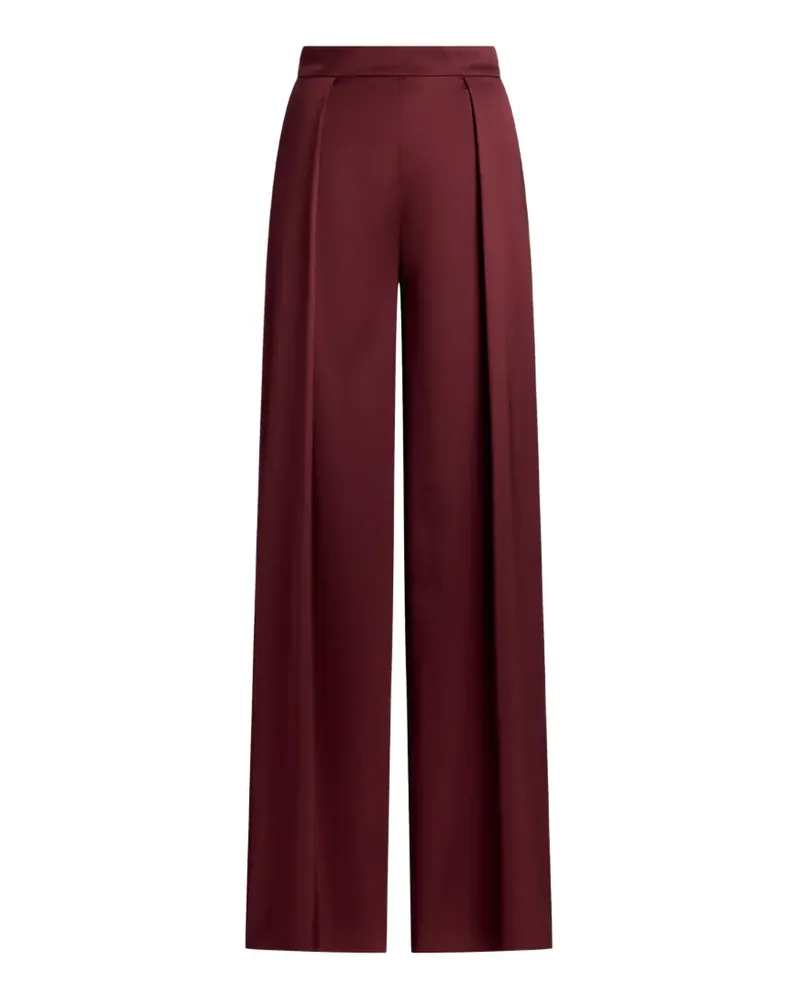 Ralph Lauren Palazzohose mit Falten - Rot Rot