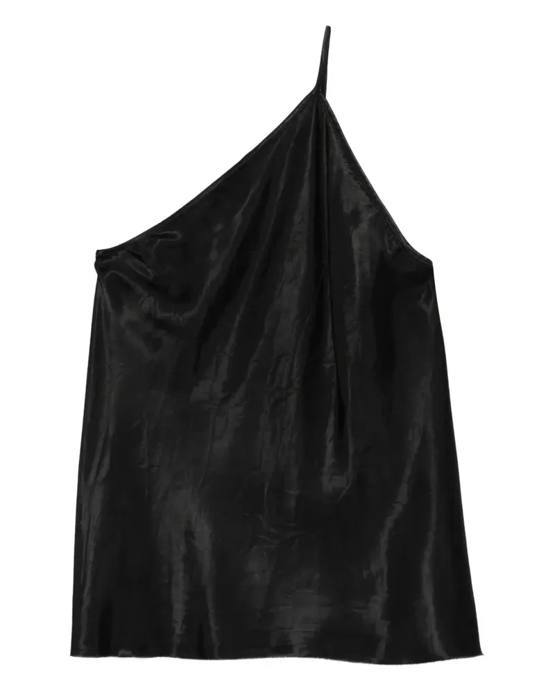 Rick Owens one-shoulder top - Schwarz Schwarz
