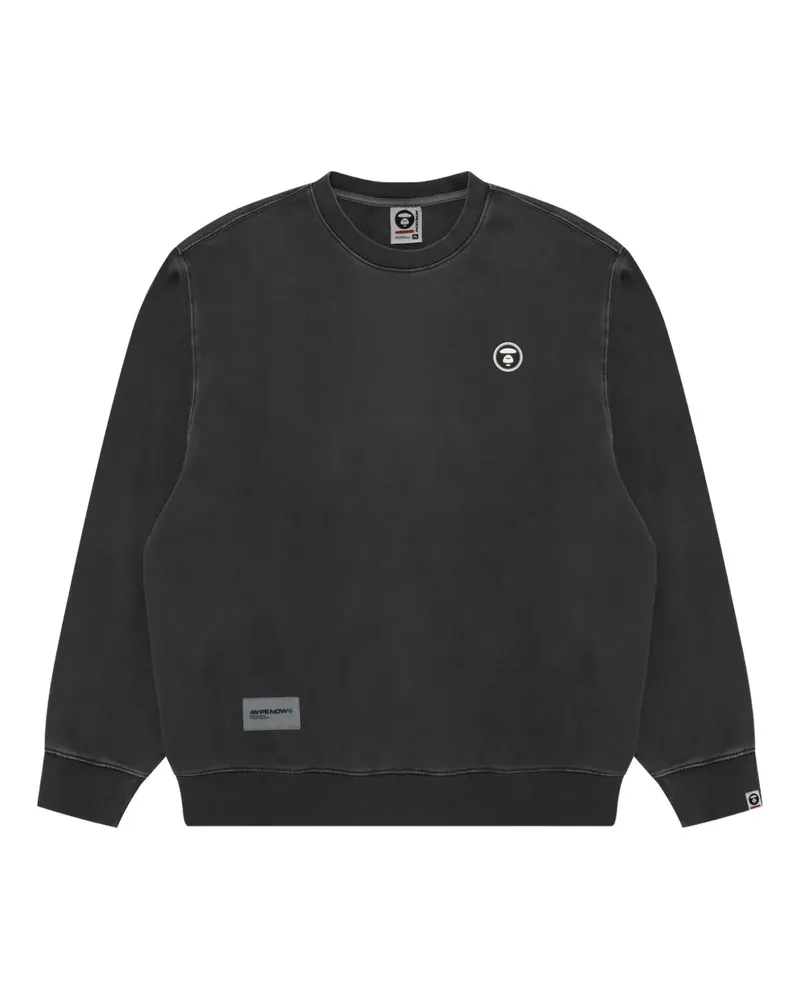 BAPE Sweatshirt mit Logo-Detail - Schwarz Schwarz