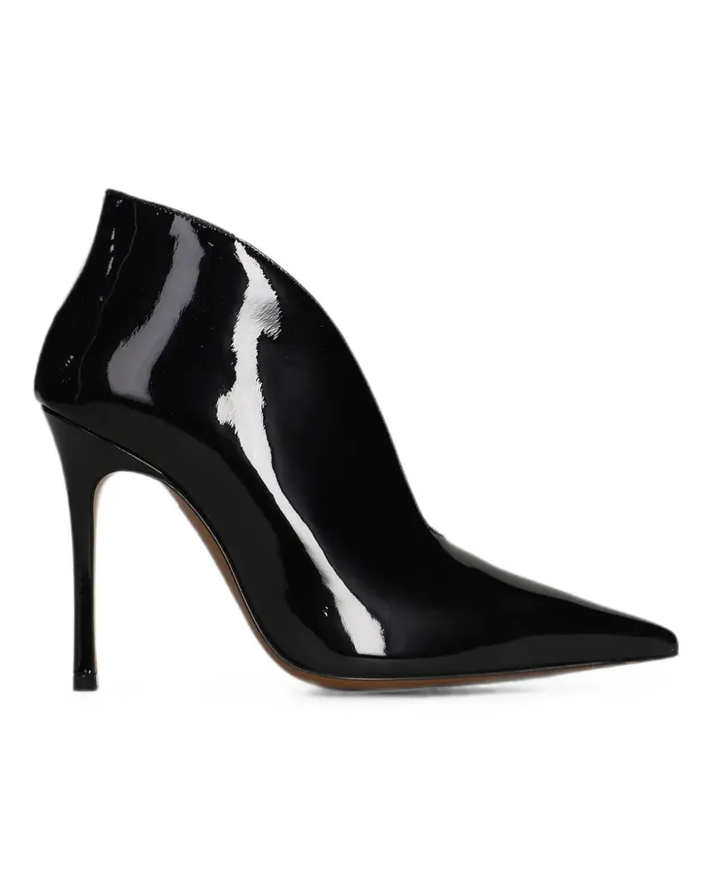 FESTA Milano Adele patent-finish ankle boots - Schwarz Schwarz