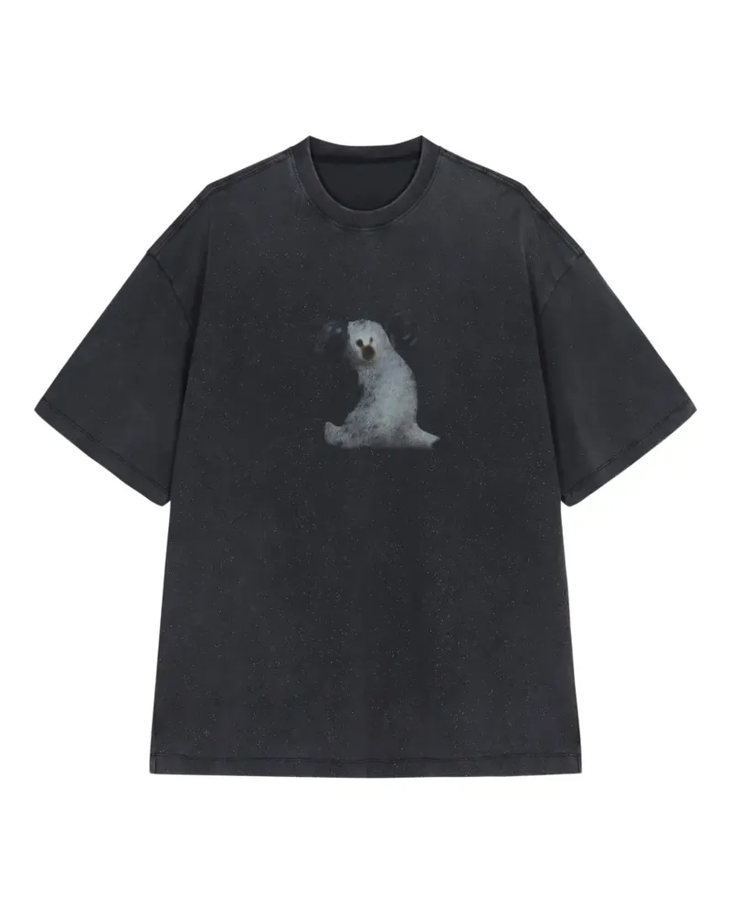 JNBY T-Shirt mit Print - Grau Grau