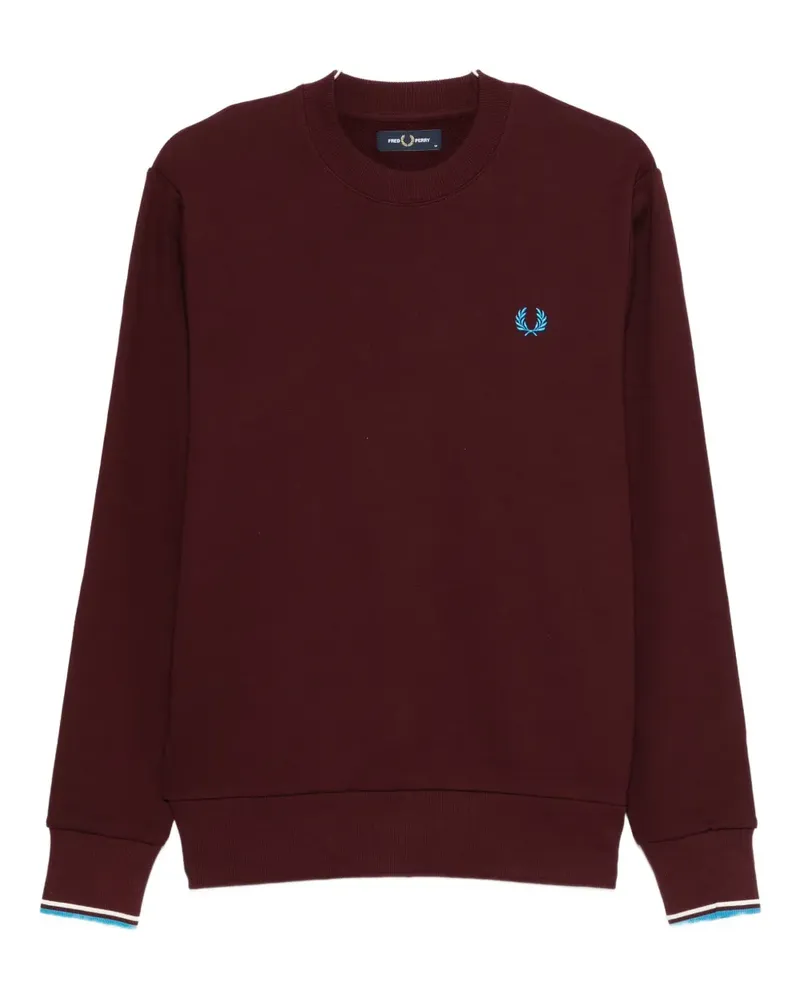 Fred Perry laurel wreath sweatshirt - Rot Rot