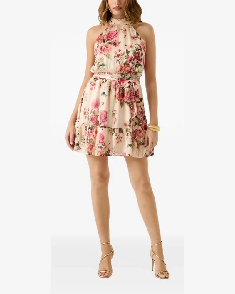 Guess Minikleid mit Print - Nude Nude