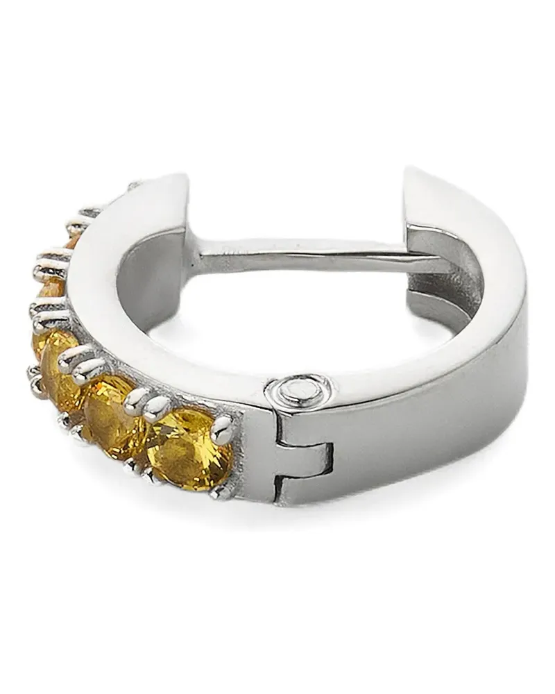 Emanuele Bicocchi Verzierte Creole - Silber Silber