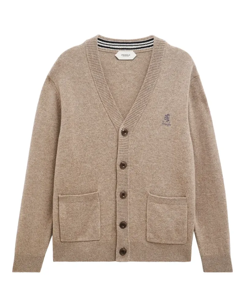 Pringle of Scotland Langärmeliger Cardigan - Nude Nude