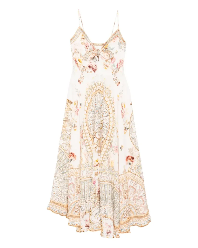 Camilla Ottoman Dynasty Kleid - Weiß Weiß
