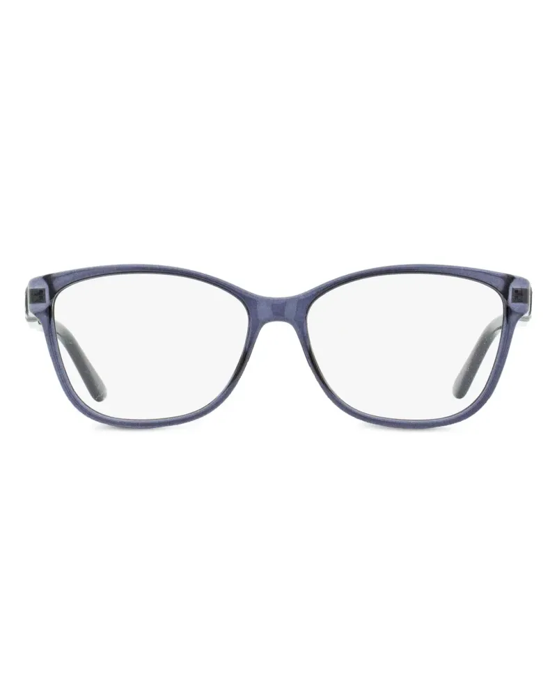 Jimmy Choo Brille mit eckigem Gestell - Grau Grau