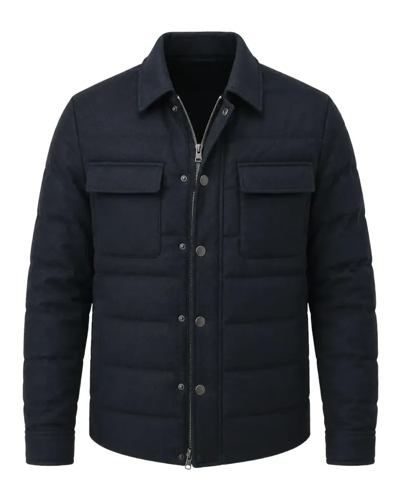 Peter Millar quilted padded jacket - Blau Blau