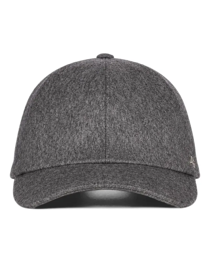 Tagliatore Denver logo-plaque cap - Grau Grau