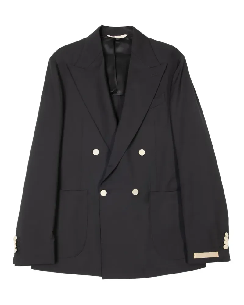 Briglia 1949 double-breasted blazer - Schwarz Schwarz