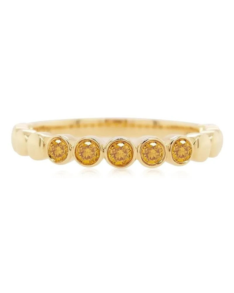 HYT Jewelry 18kt Gelbgoldring mit Diamanten Gold