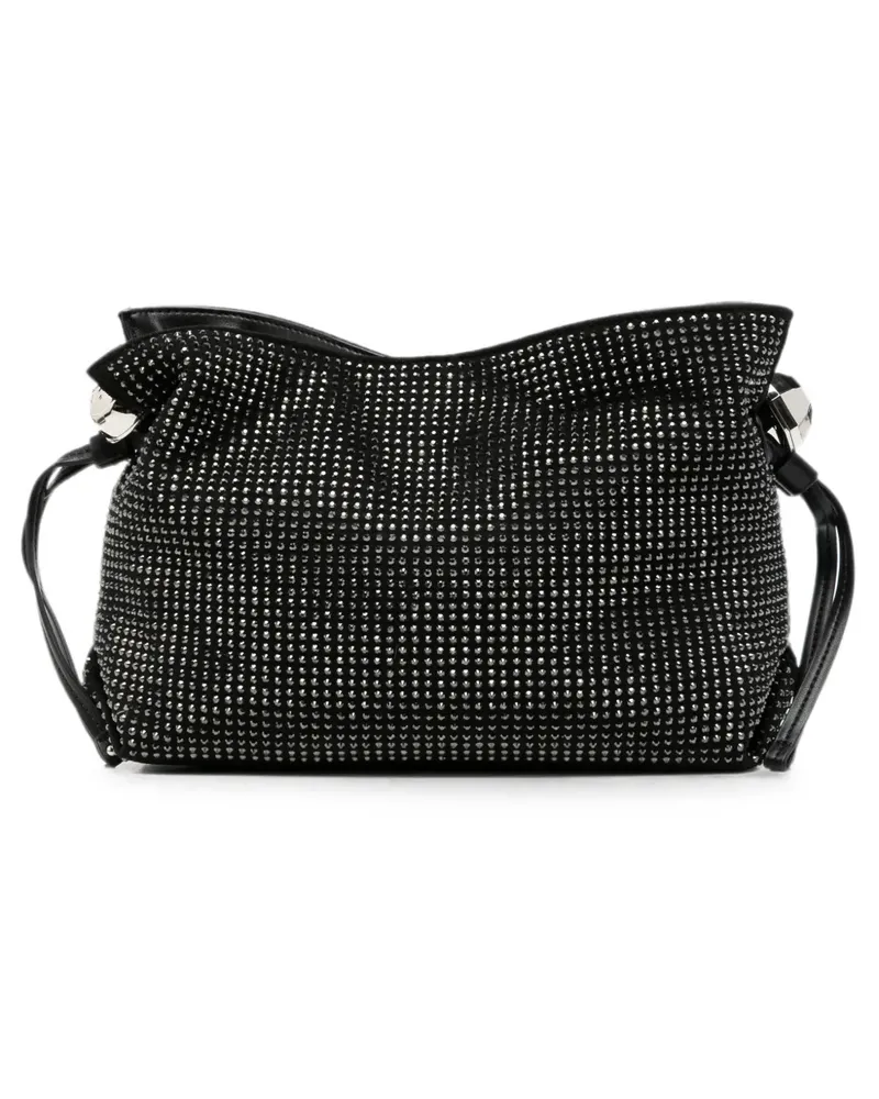 Liu Jo crystal-embellished clutch bag - Schwarz Schwarz