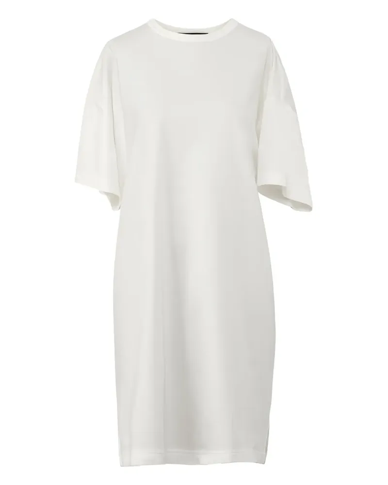 Fabiana Filippi Mittellanges T-Shirtkleid - Weiß Weiß