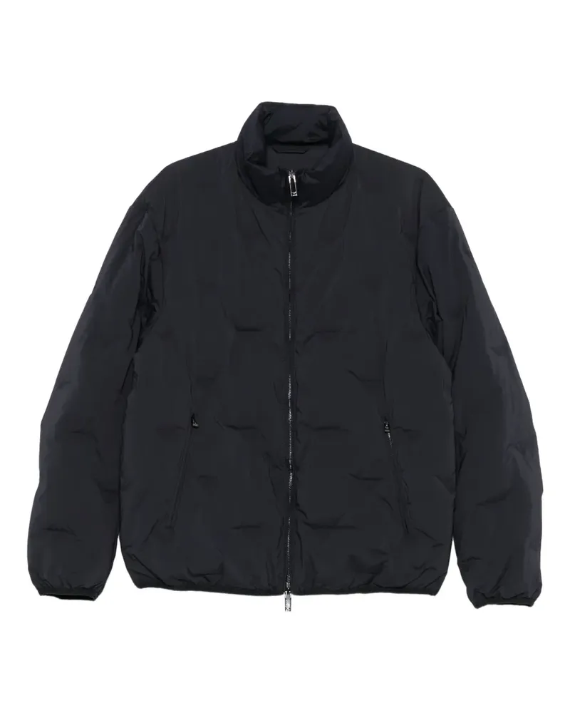 Emporio Armani Jacke mit Reißverschluss - Schwarz Schwarz