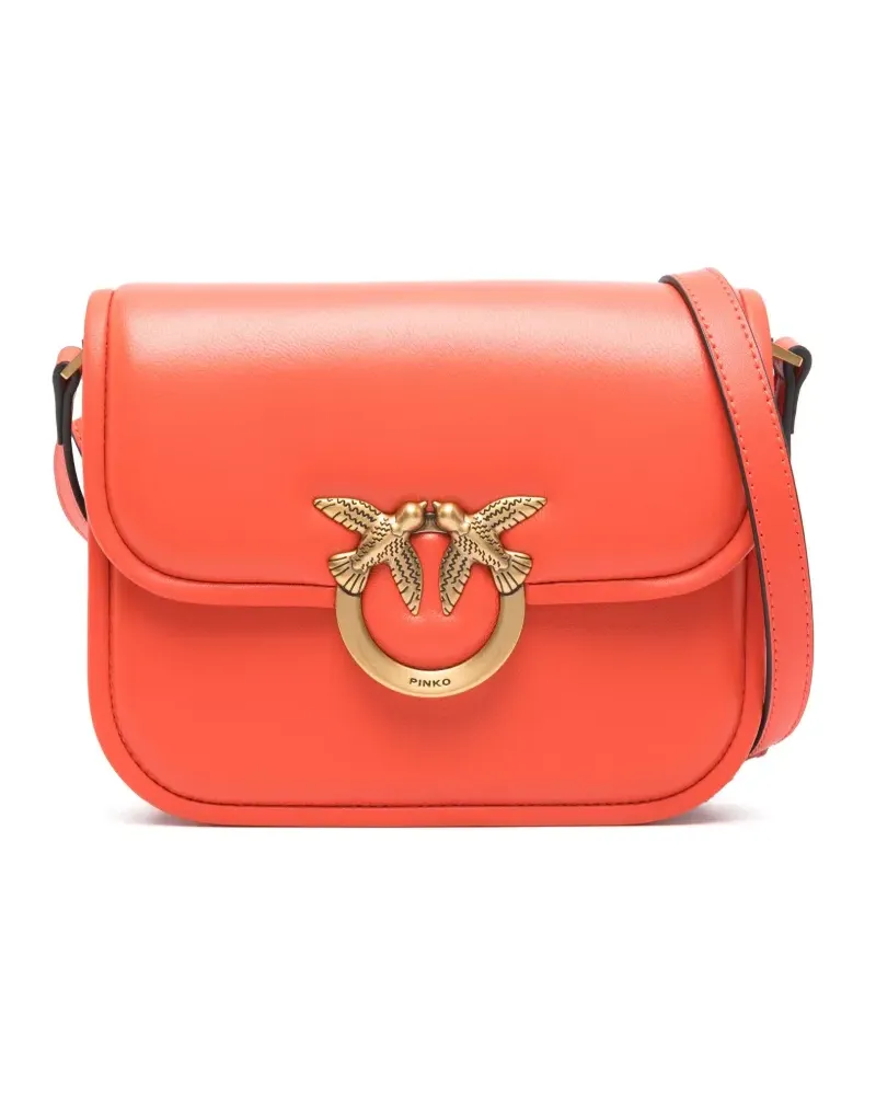 Pinko Mini Love Box Schultertasche - Orange Orange