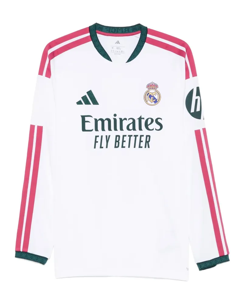 adidas Real Madrid Langarmshirt - Weiß Weiß