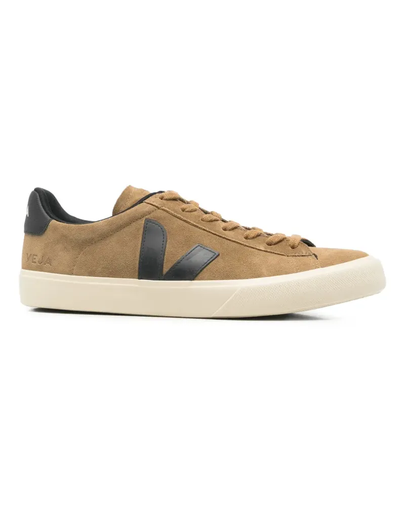 VEJA Sneakers aus Wildleder mit Logo-Patch - Braun Braun