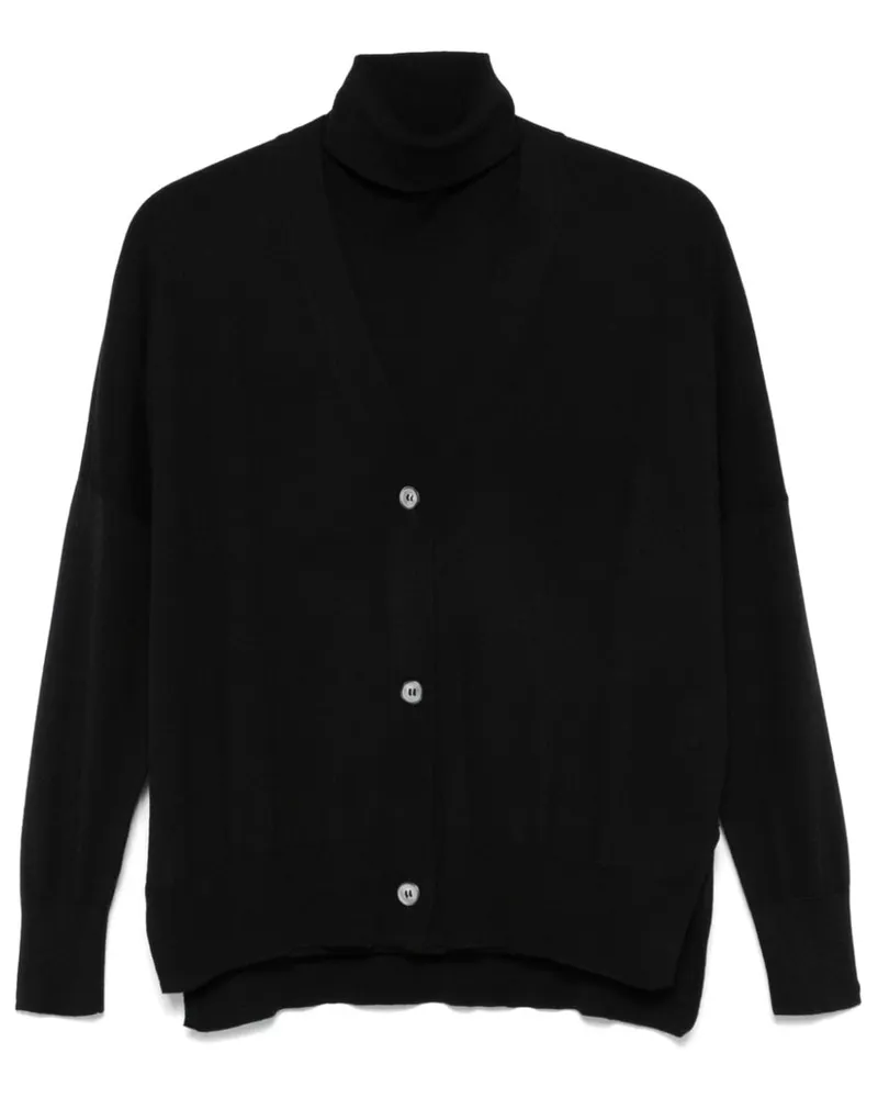 Blanca Set aus Cardigan und Pullover - Schwarz Schwarz