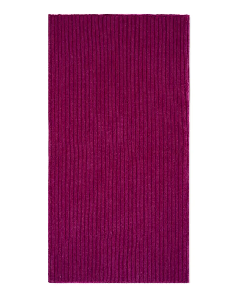 Eric Bompard Gerippter Kaschmirschal - Violett Violett