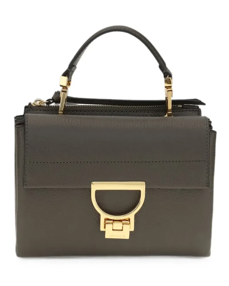 Coccinelle small Arlettis leather tote bag - Grün Grün