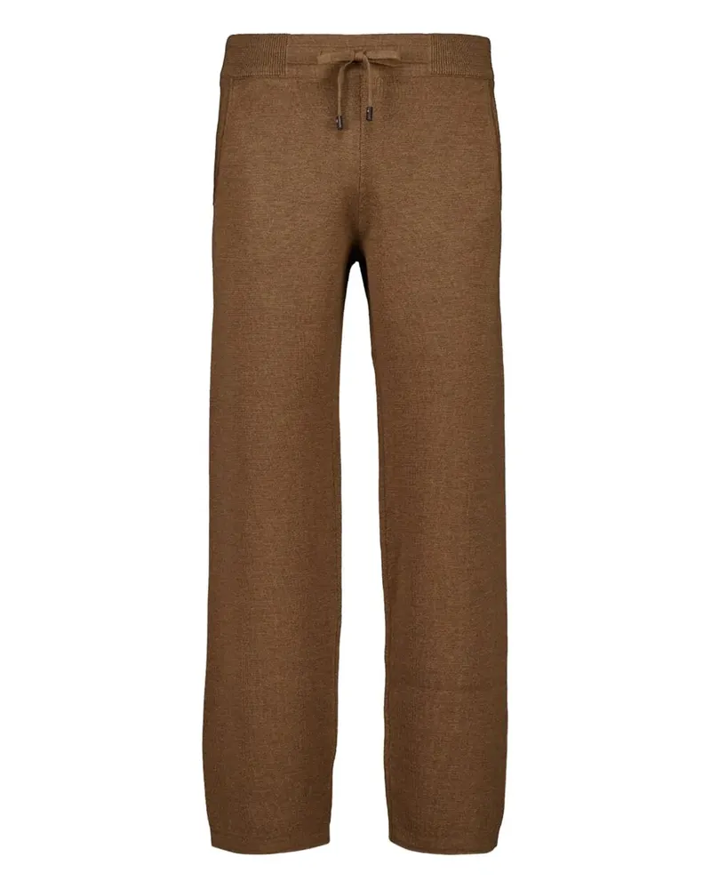 Piacenza Cashmere Hose mit Kordelzug - Braun Braun