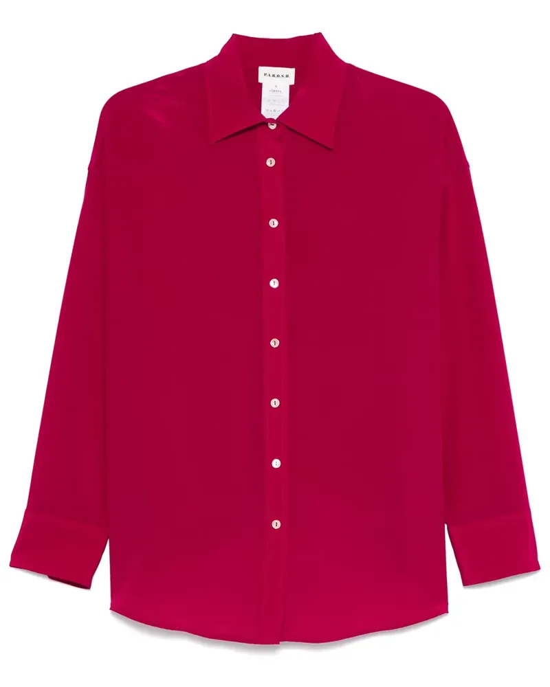 P.A.R.O.S.H. P.A.R.O H. Sweet Hemd - Rosa Rosa
