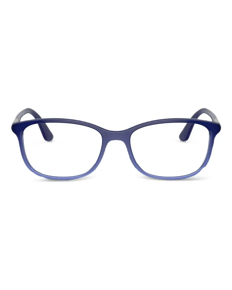 Vogue Brille mit eckigem Gestell - Blau Blau