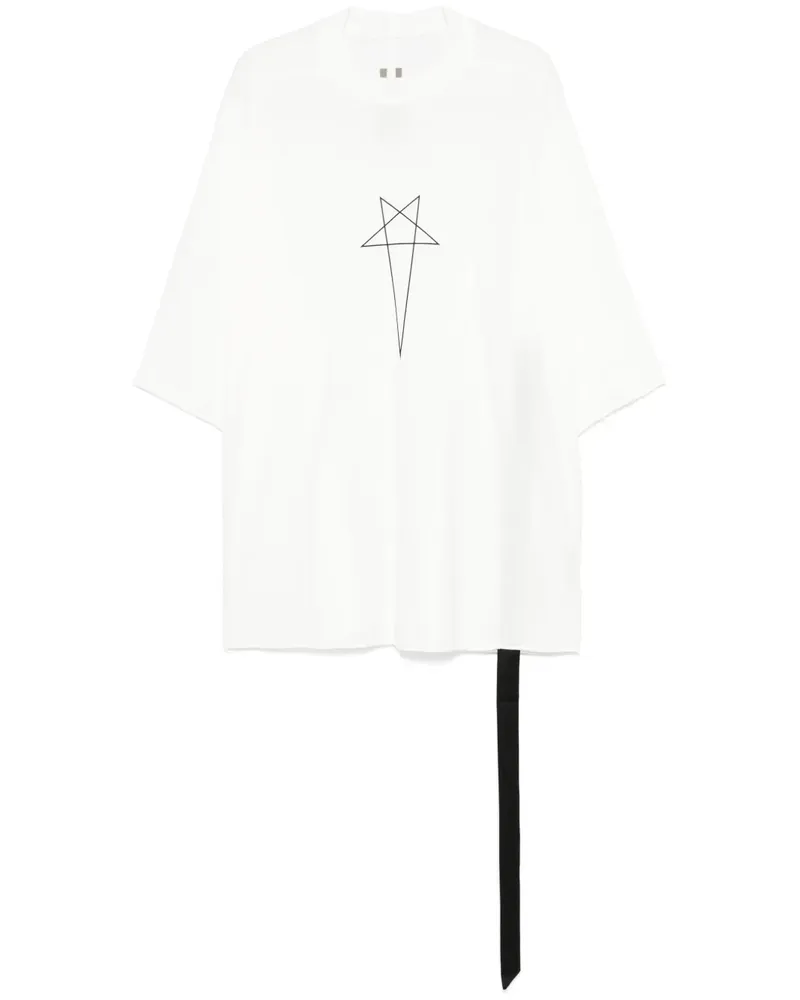 DRKSHDW by Rick Owens Tommy T-Shirt - Weiß Weiß
