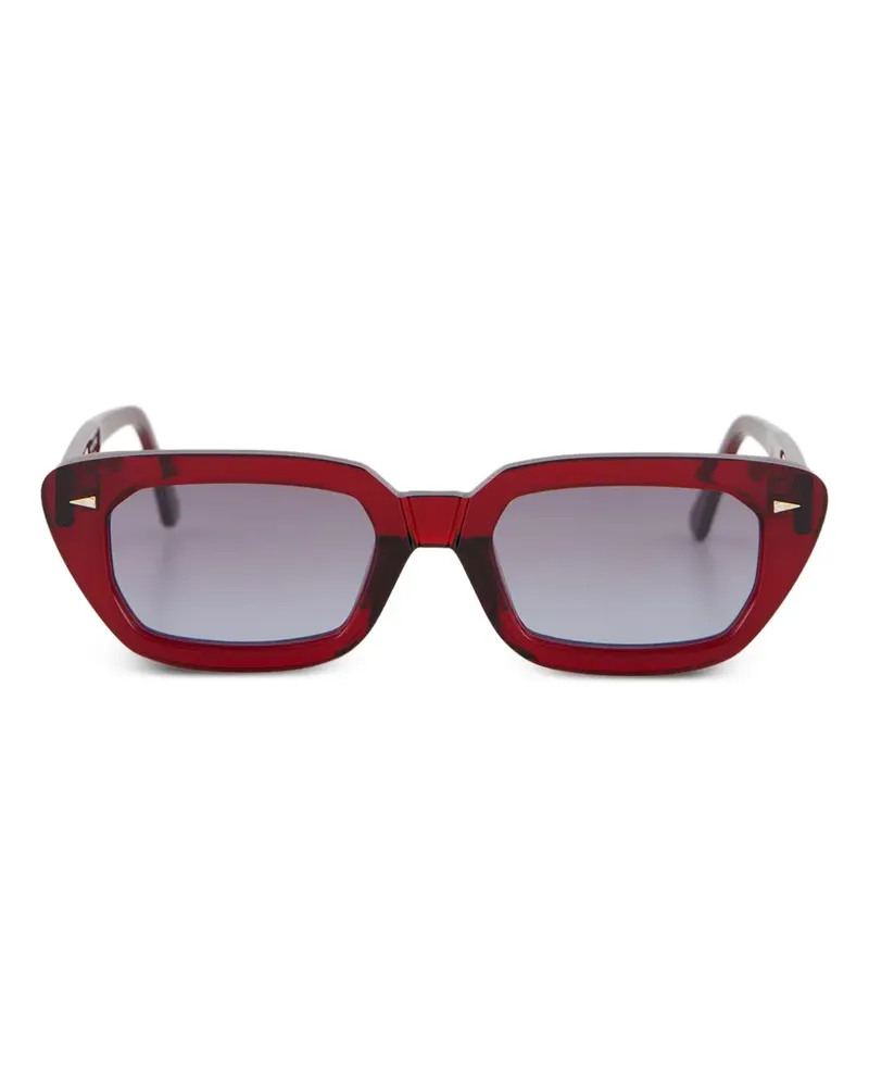 AHLEM Jeanne geometric-frame sunglasses - Rot Rot