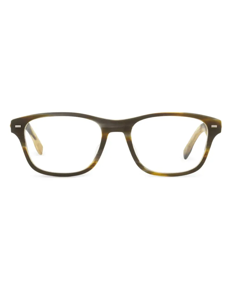 Ermenegildo Zegna Brille in Schildpattoptik - Braun Braun
