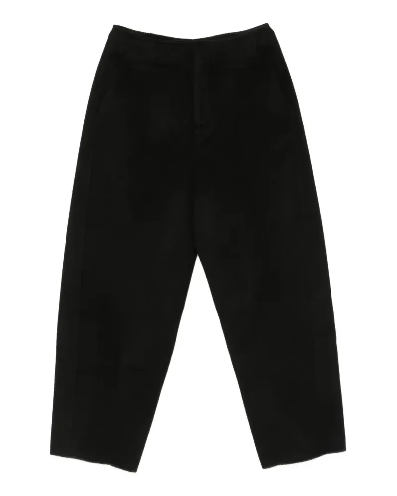 Lisa Yang Hose mit geradem Bein - Schwarz Schwarz