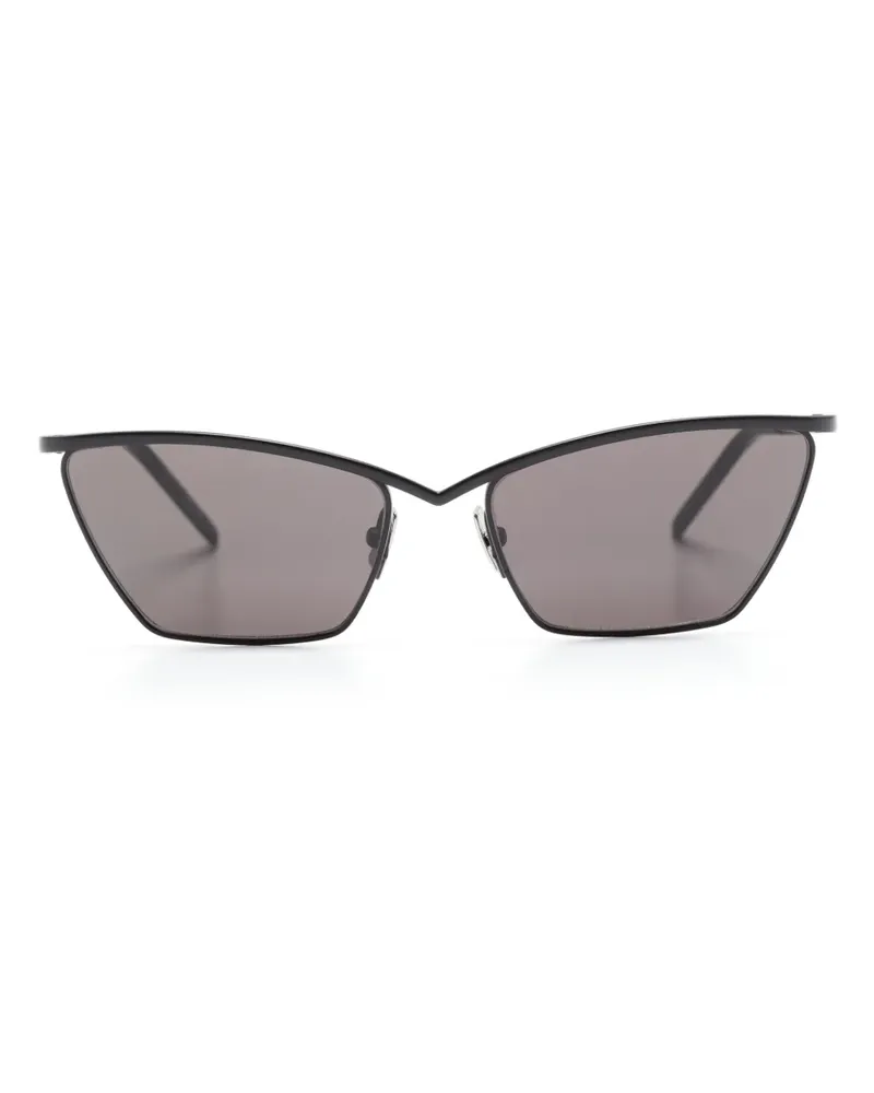 Saint Laurent SL637 Cat-Eye-Sonnenbrille - Schwarz Schwarz