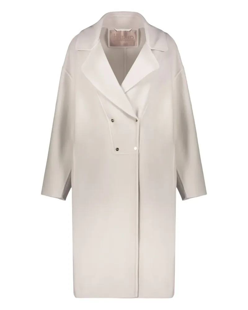 Herno double-breasted coat - Weiß Weiß