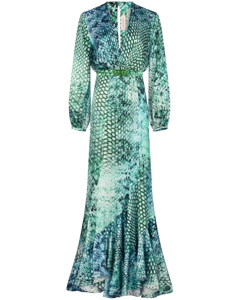 Silvia Tcherassi Remi Abendkleid - Grün Grün