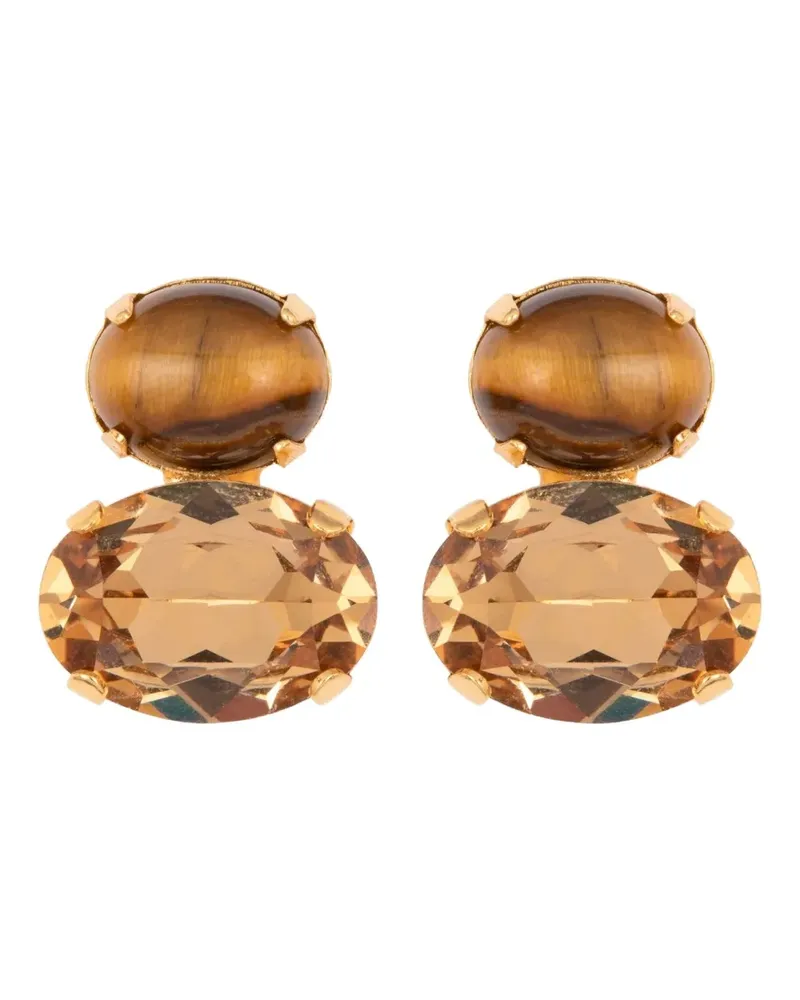 Jennifer Behr Yvette Ohrringe - Braun Braun