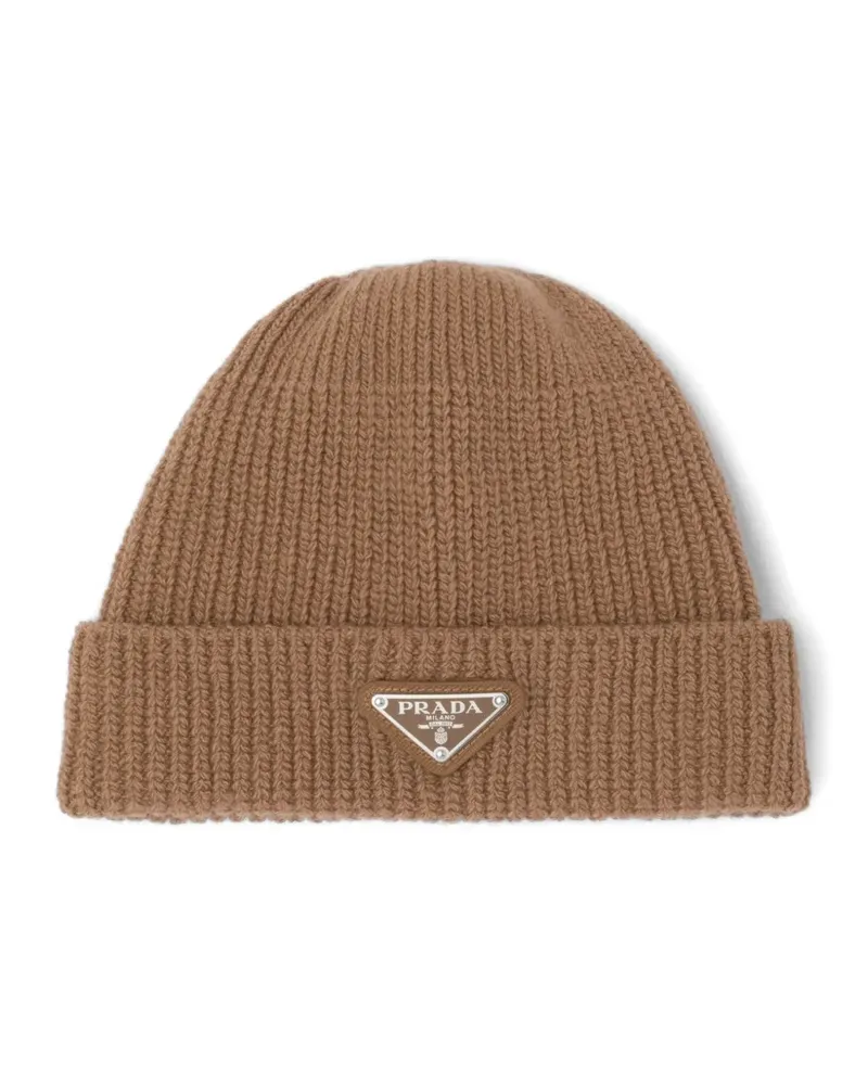 Prada wool and cashmere beanie - Braun Braun