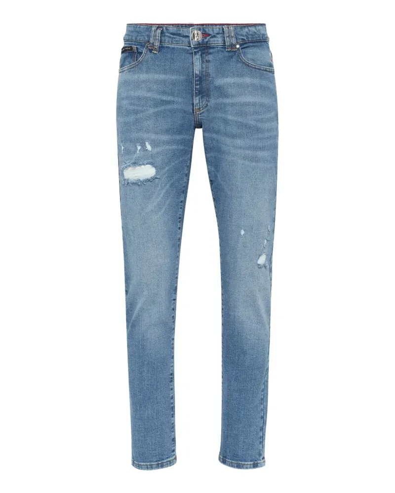 Philipp Plein Super Straight Jeans - Blau Blau