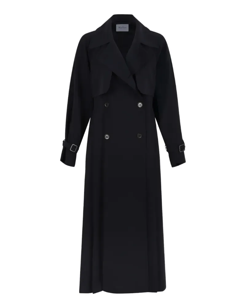 Max Mara double-breasted coat - Schwarz Schwarz