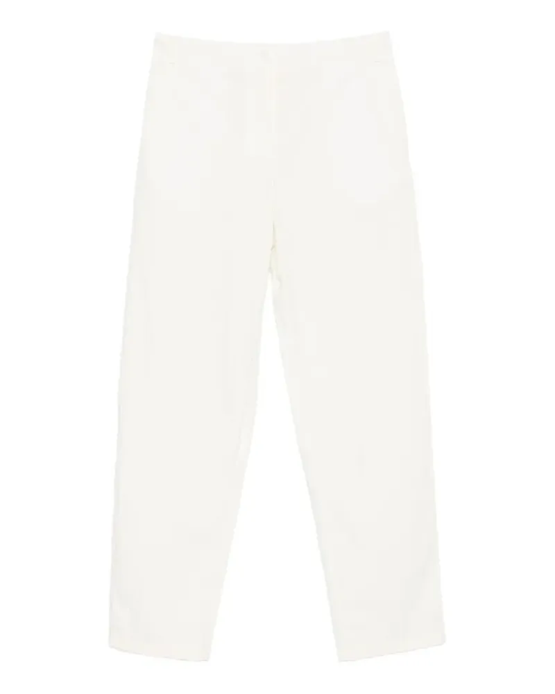 The Row Fael straight-leg trousers - Nude Nude