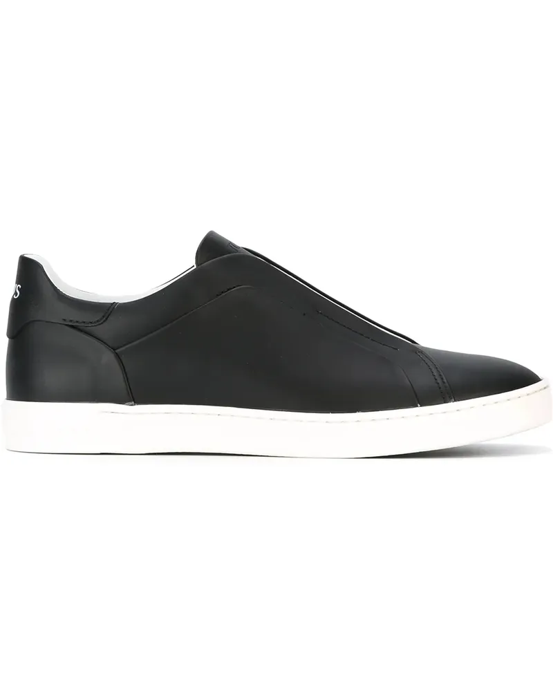 TOD'S Slip-On-Sneakers - Schwarz Schwarz