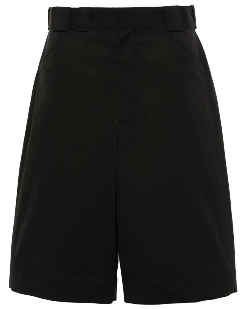 Christophe Lemaire Knielange Shorts - Schwarz Schwarz