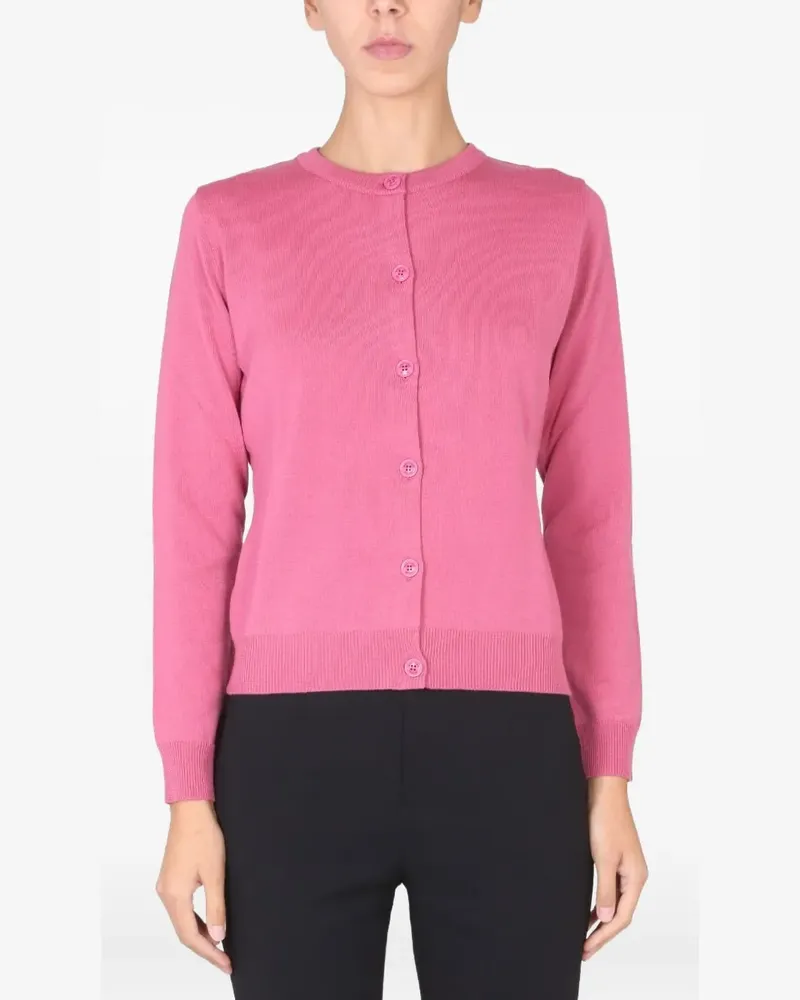 Moschino buttoned cardigan - Rosa Rosa