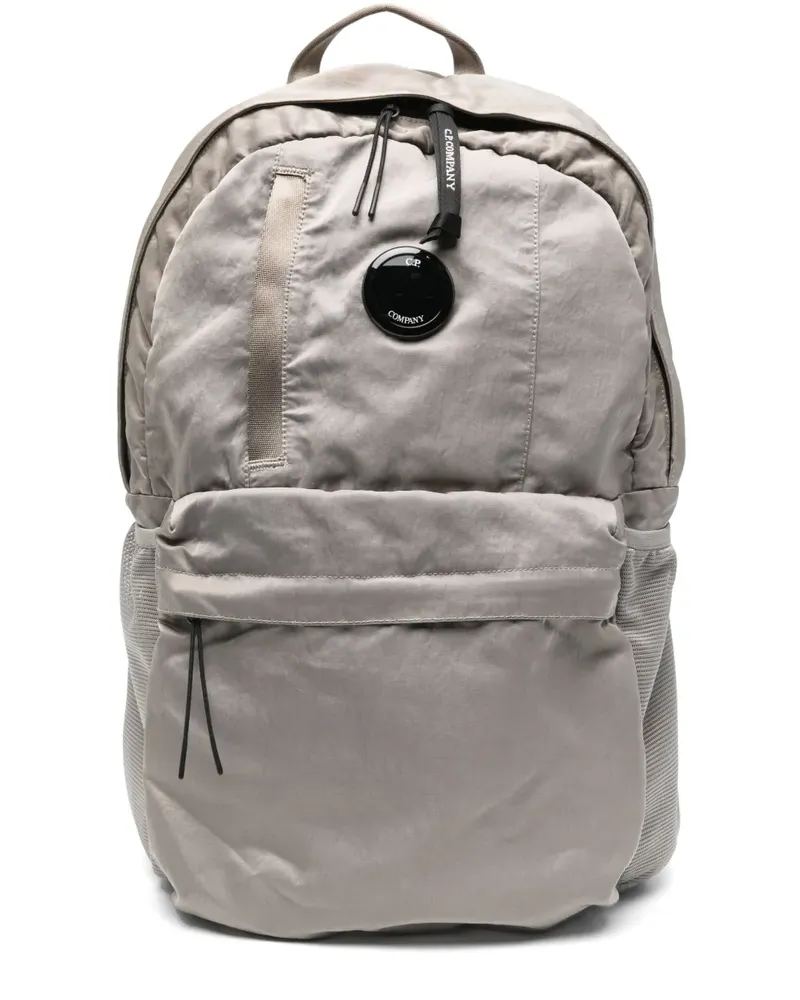 C.P. Company Rucksack mit Linsen-Detail - Nude Nude
