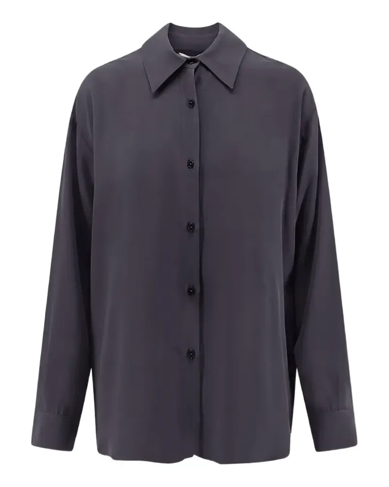 ALYSI long-sleeve button-up shirt - Violett Violett