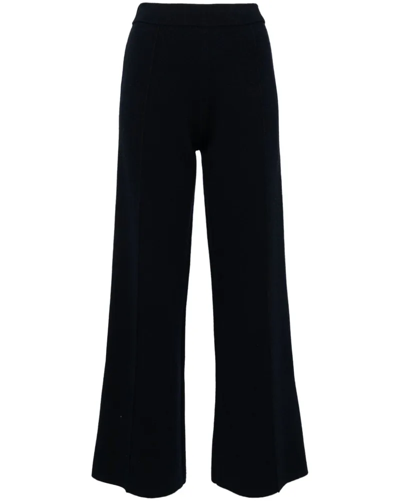 N.Peal Double Face Hose - Blau Blau