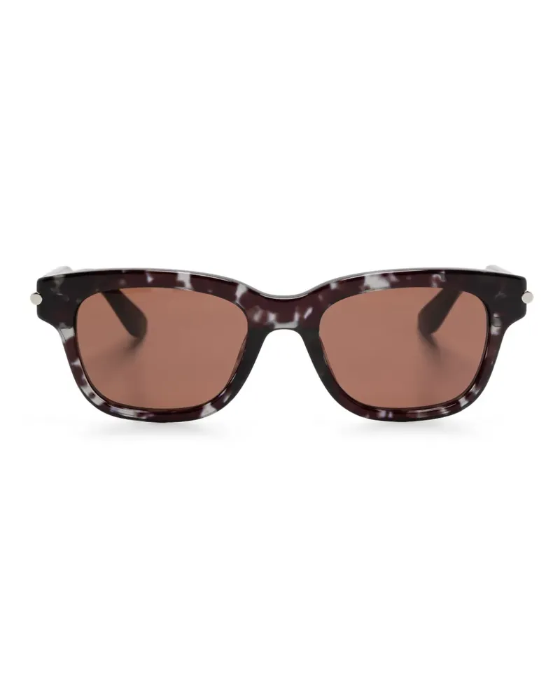 Alexander McQueen City T-Bar Sonnenbrille - Grau Grau